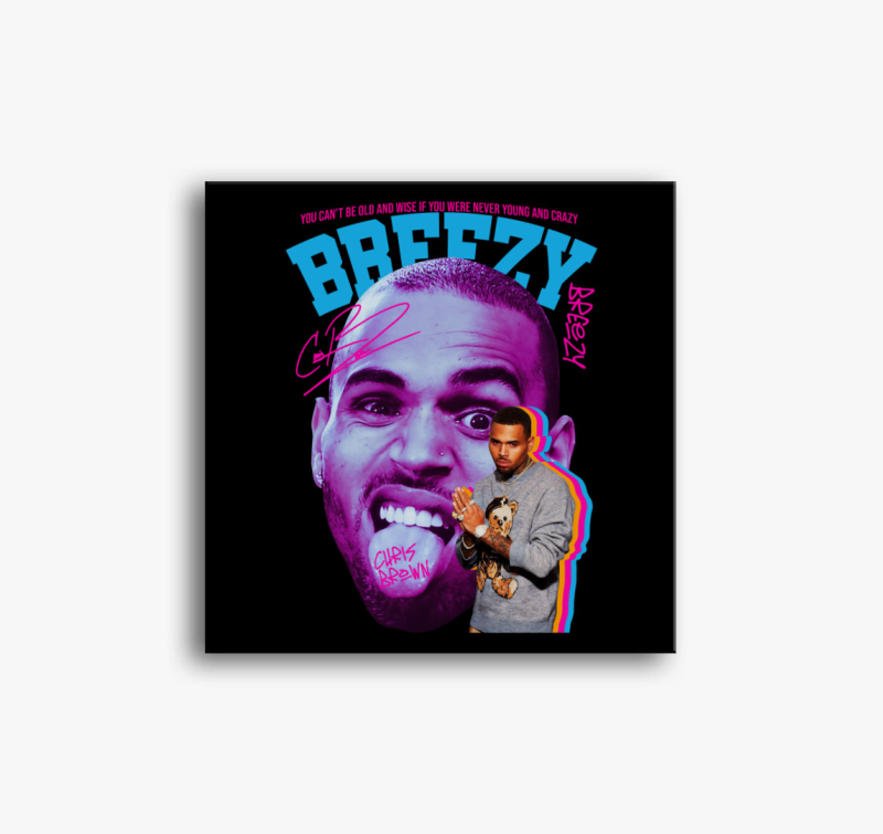 Chris Brown vászonkép