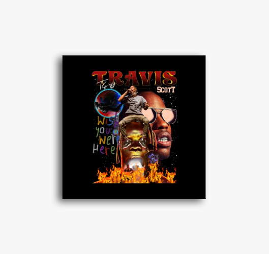 Travis Scott vászonkép