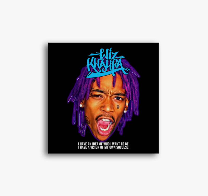 Wiz Khalifa arckép vászonkép