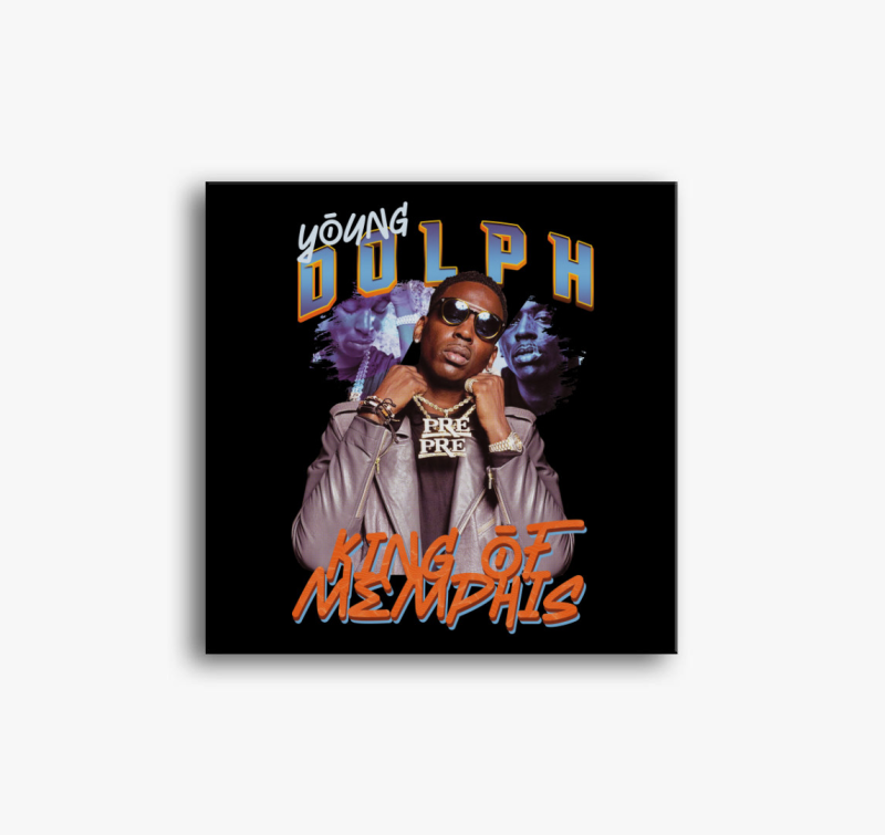 Young Dolph vászonkép