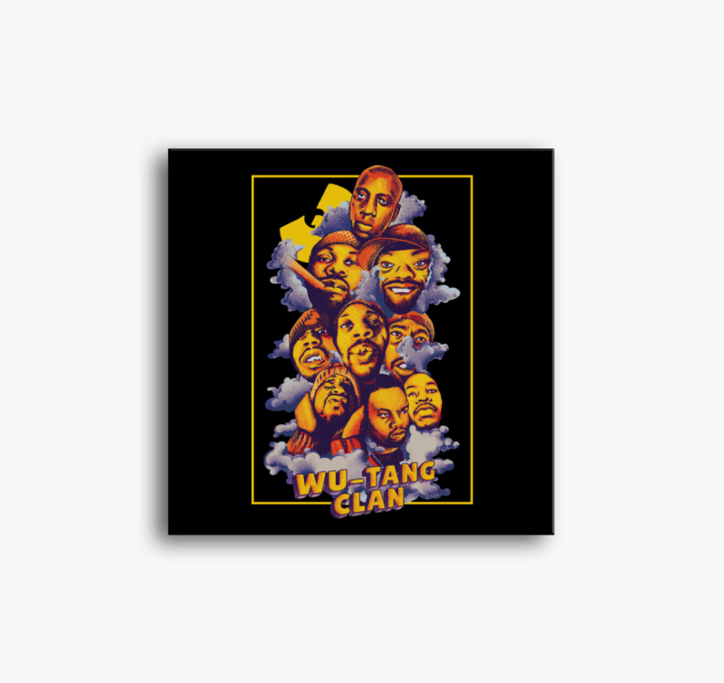 Wu-Tang Clan - Smoke vászonkép