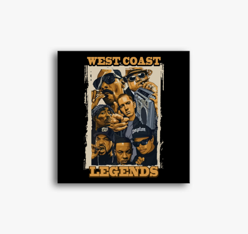 West Coast Legends vászonkép