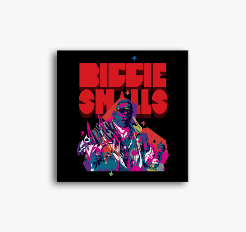 Biggie Smalls art vászonkép