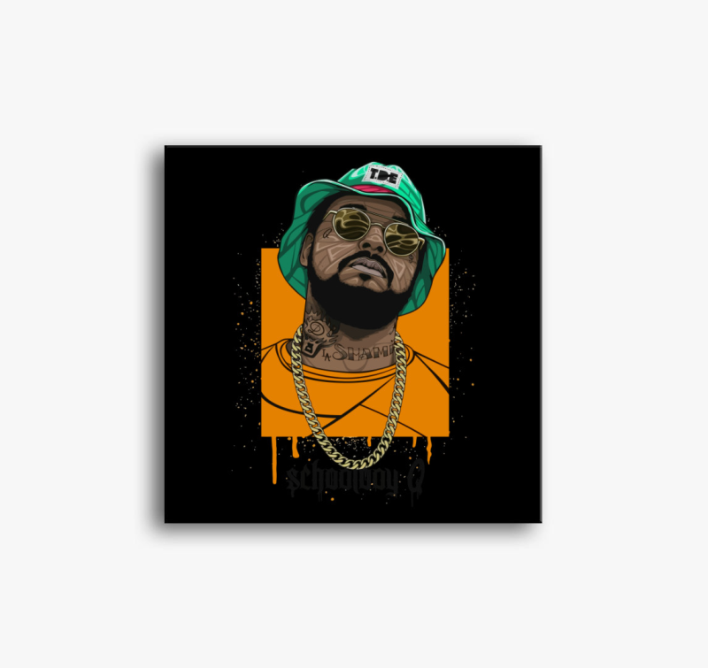 Schoolboy Q vászonkép