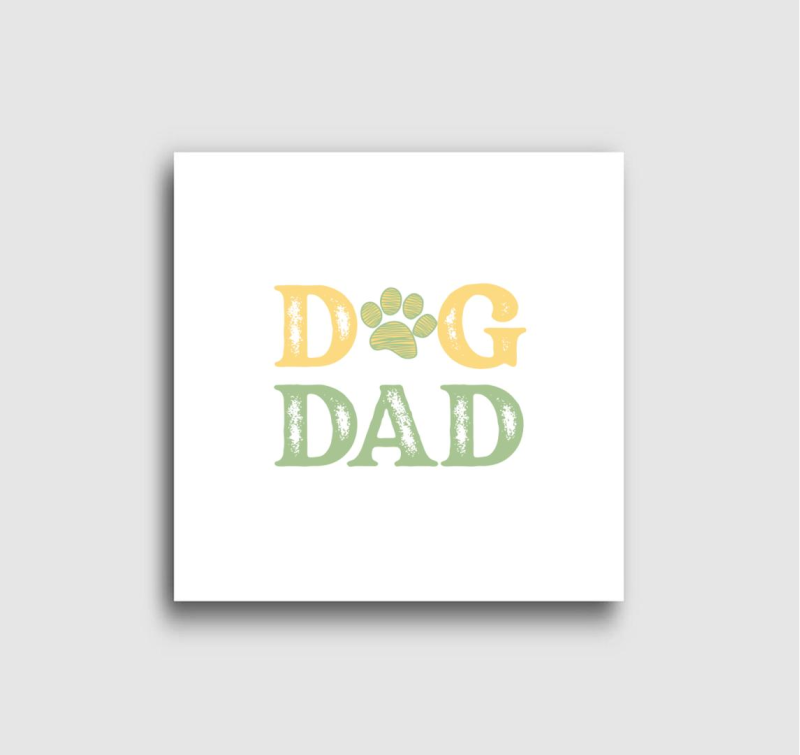 Dog Dad  vászonkép