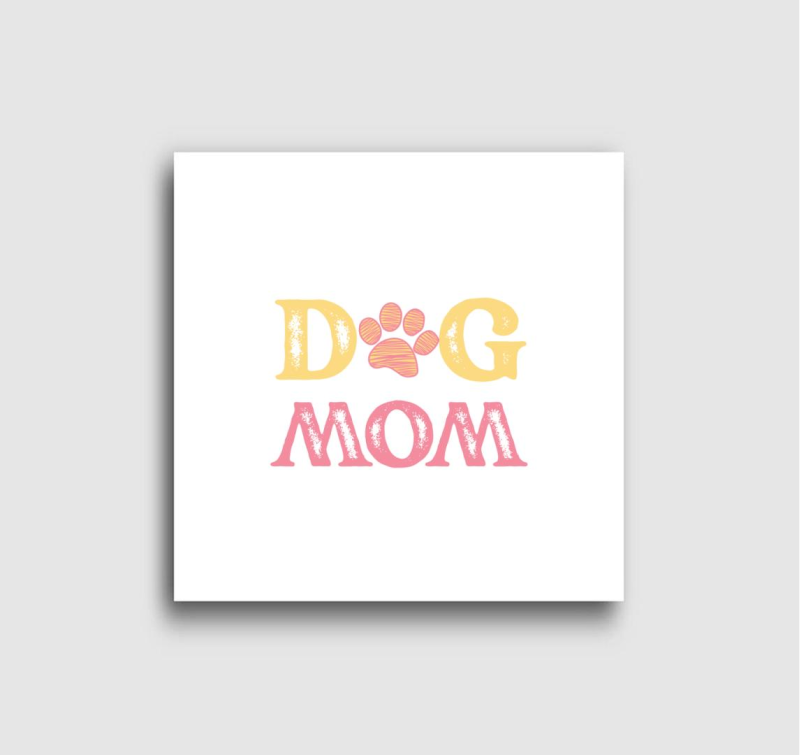 Dog Mom vászonkép páros