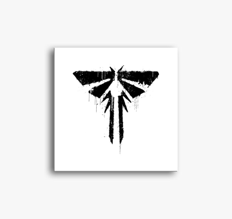 Last of Us - Firefly graffiti vászonkép