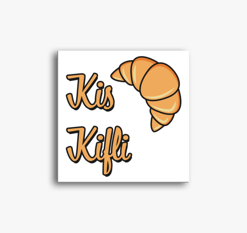 Kis kifli páros vászonkép