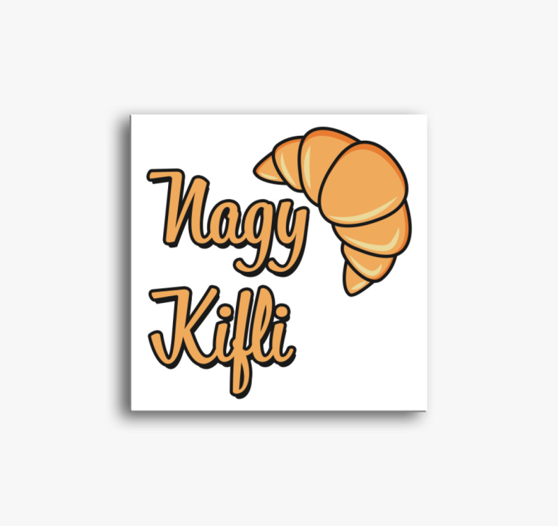 Nagy kifli páros vászonkép