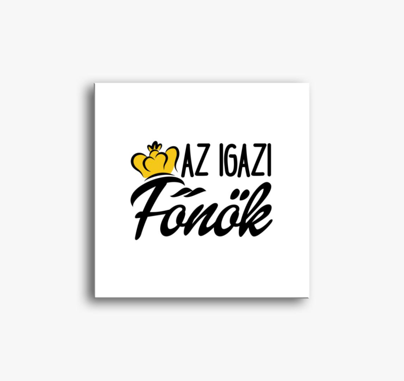 Az igazi főnök páros vászonkép
