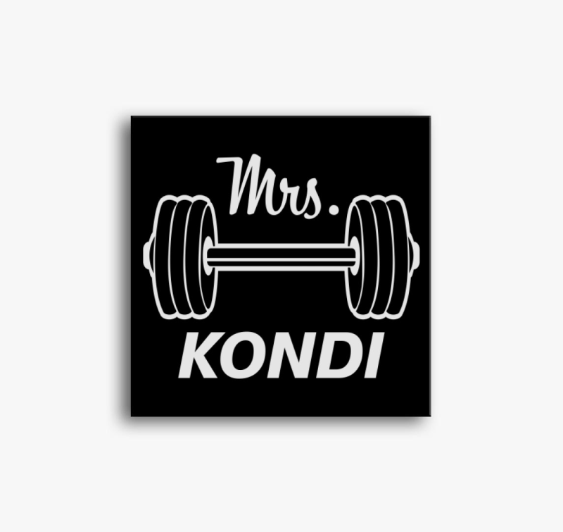 Mrs. Kondi páros vászonkép