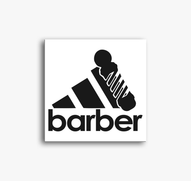 Barber márkás vászonkép