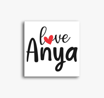 Love Anya vászonkép