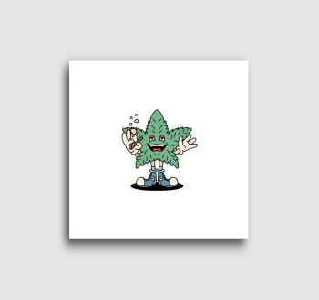 Boldog Cannabis vászonkép