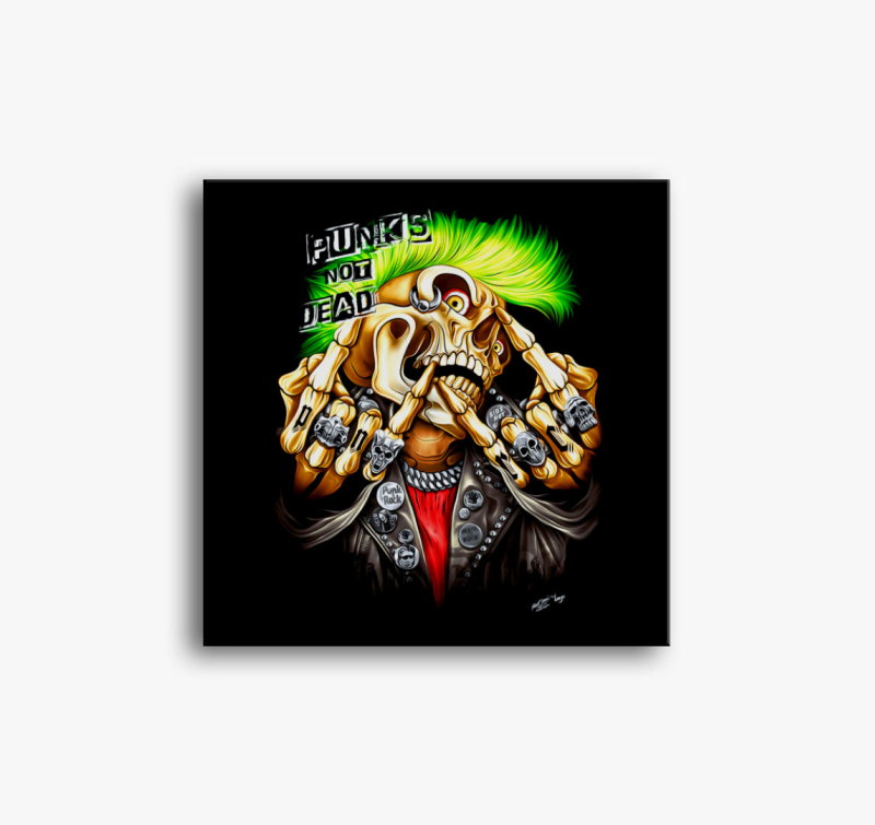 Punks Not Dead vászonkép