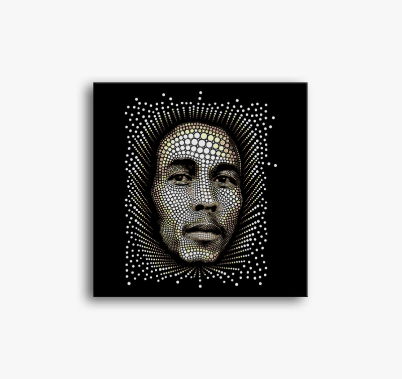 Bob Marley arckép vászonkép 