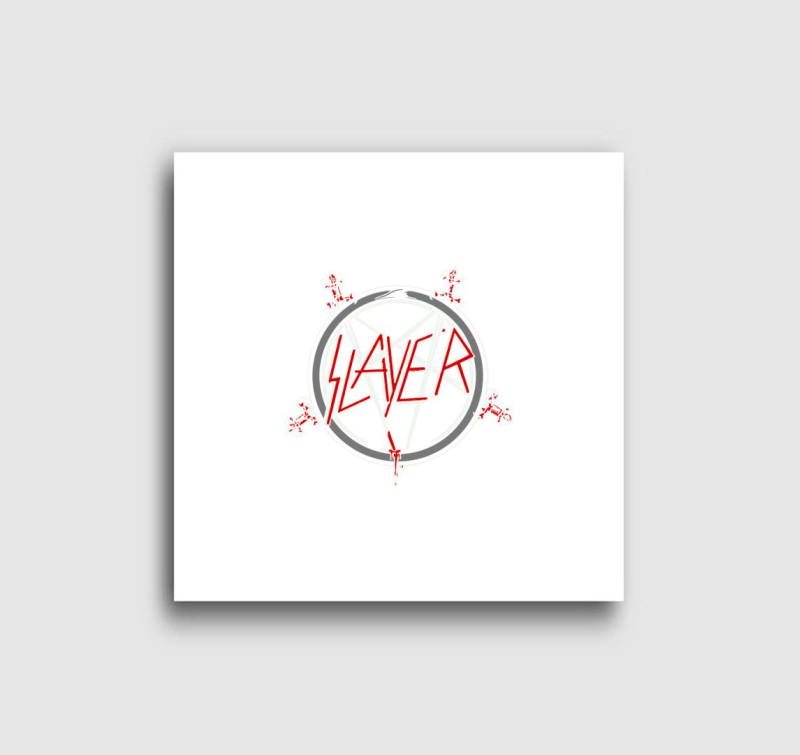 Slayer logó vászonkép