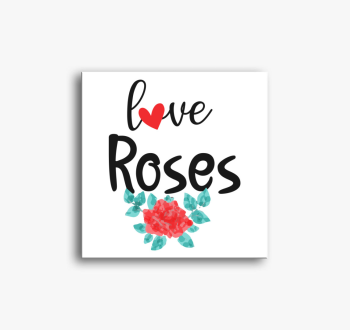 Love Red Roses vászo