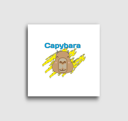 Capybara vászonkép