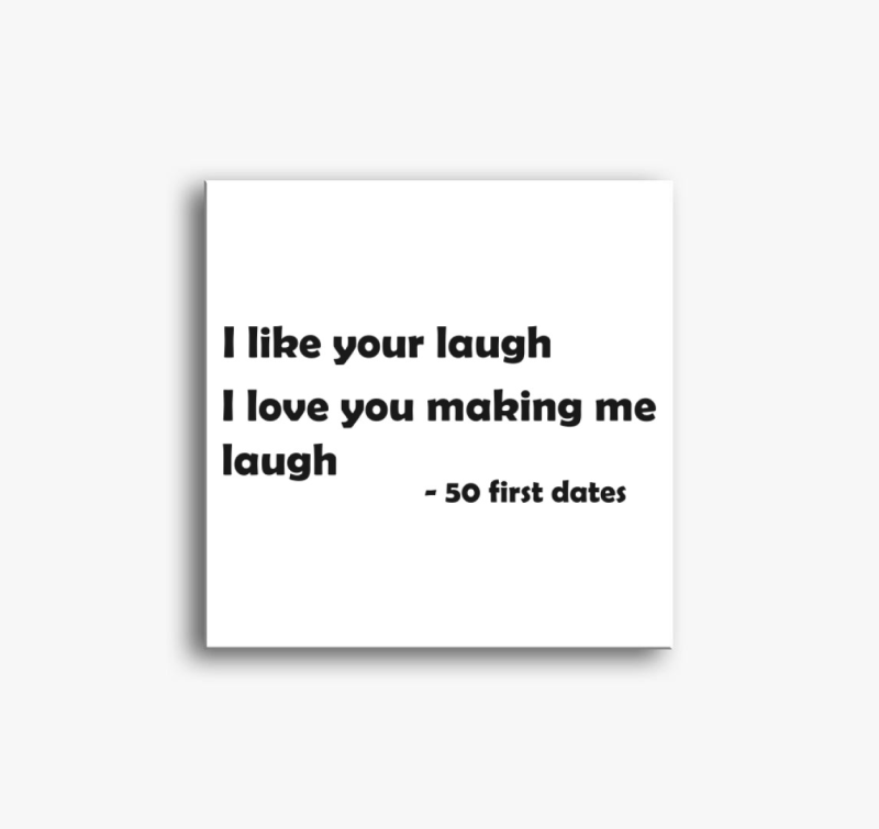 50 első randi vászonkép