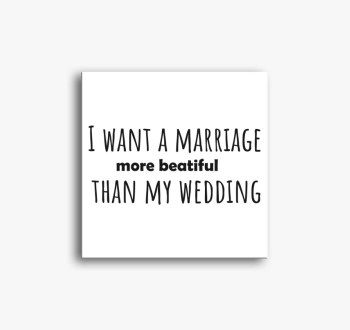 Marriage vászonkép