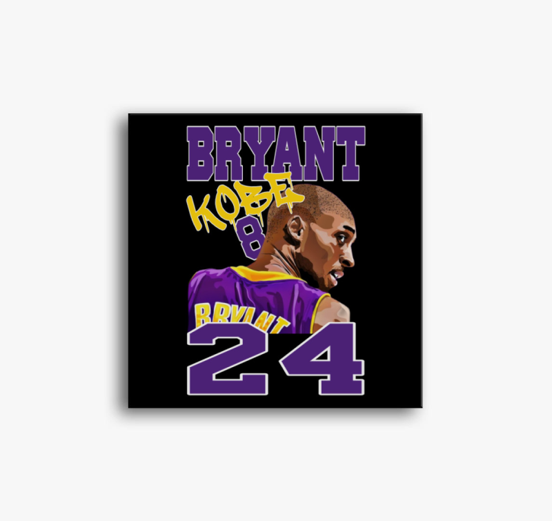 Kobe Bryant festmény vászonkép