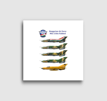 MiG-21bis Fishbed emlék vászonkép