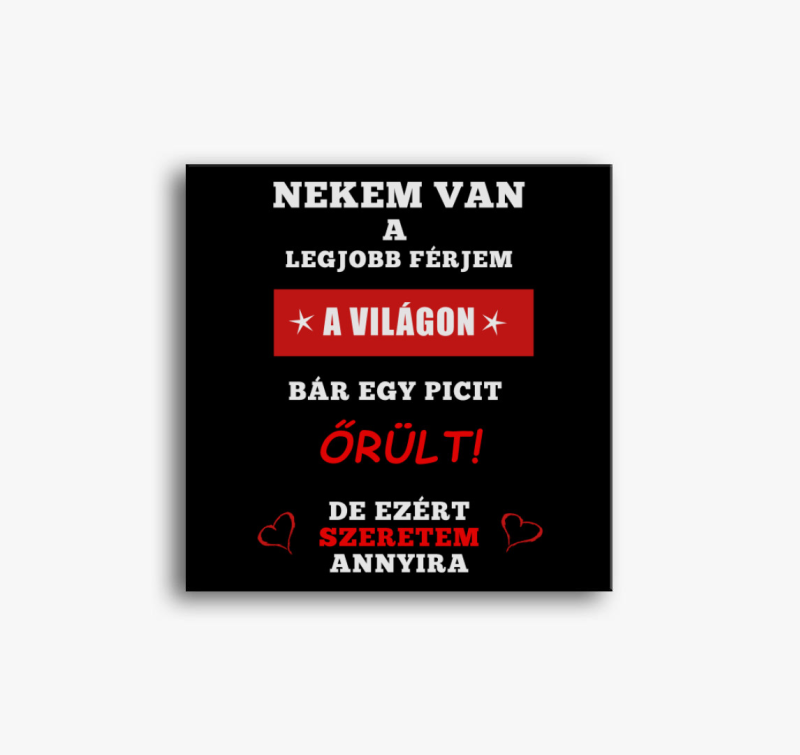 A férjem vászonkép