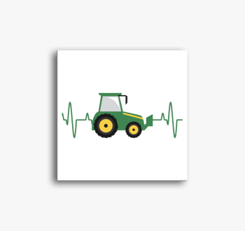Traktor ekg vászonké