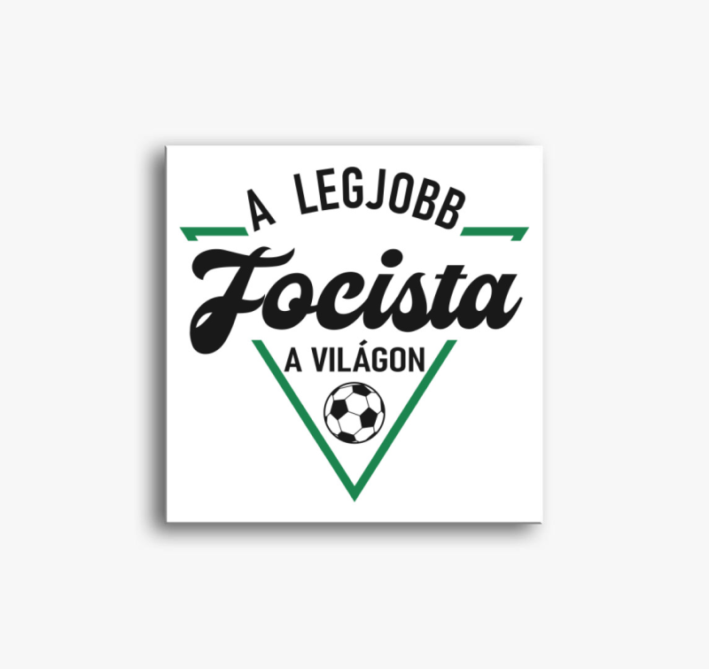 A legjobb focista a világon vászonkép