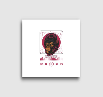 Dj Gorilla - Monkey music vászonkép