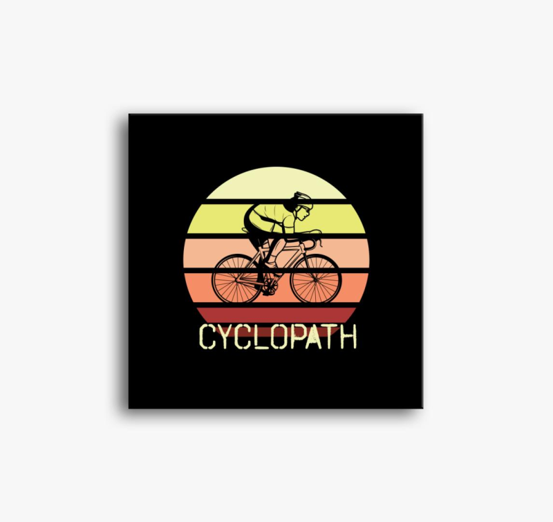 Cyclopath barna vászonkép