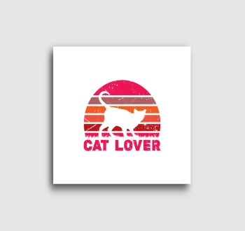 Cat lover vászonkép
