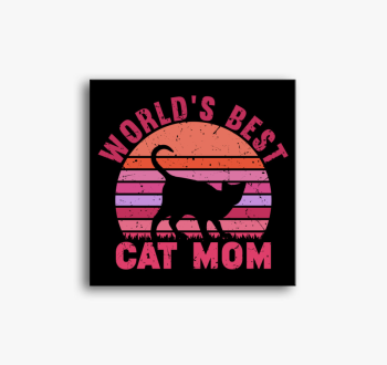 Best Cat Mom vászonkép
