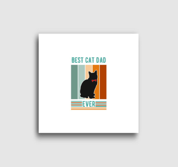 Best Cat Dad vászonkép