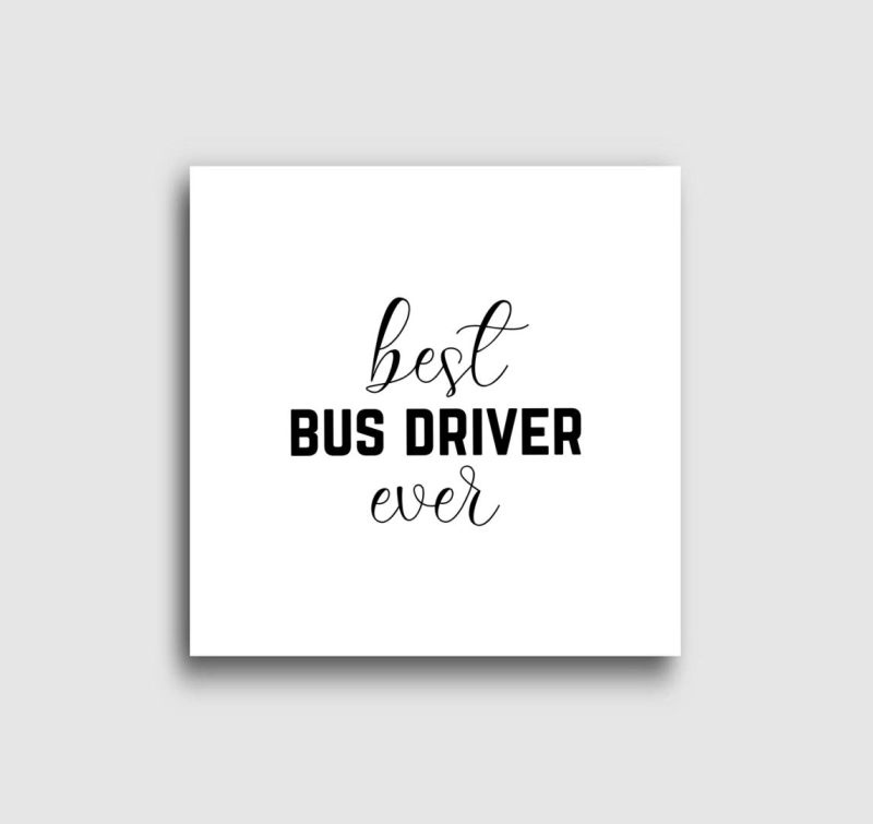 Legjobb buszsofőr vászonkép