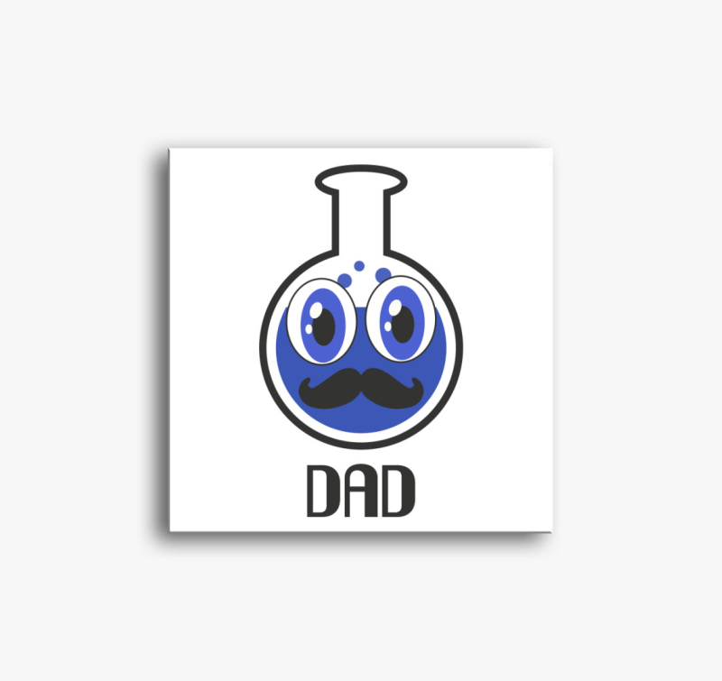 Apa lombik vászonkép