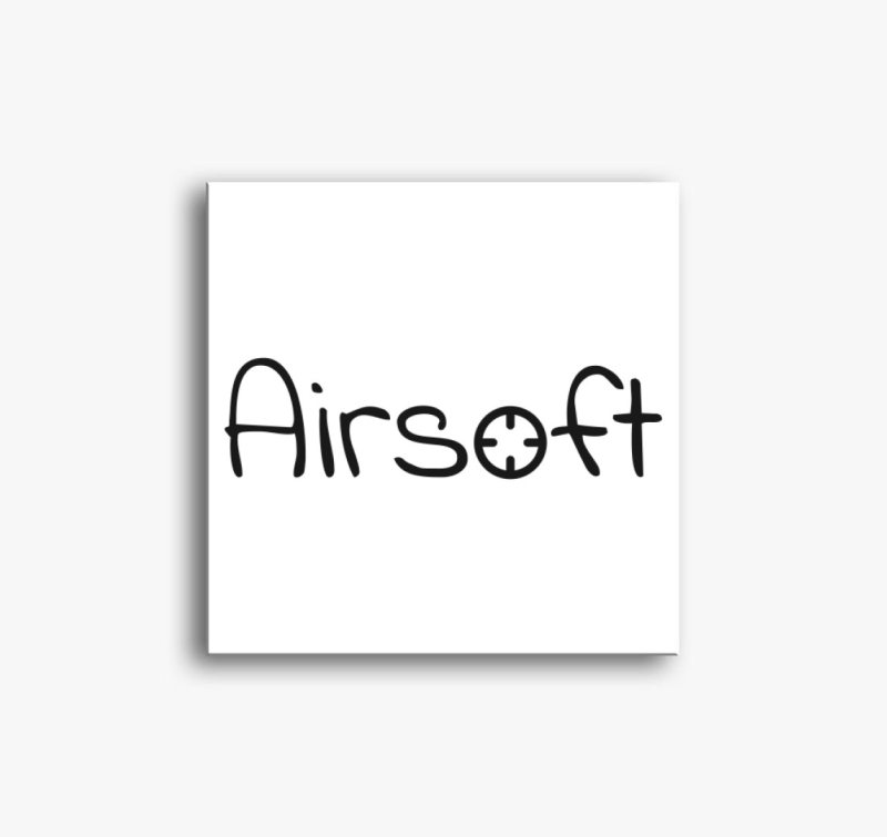 Airsoftos vászonkép