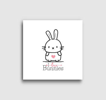 I love bunnies vászonkép