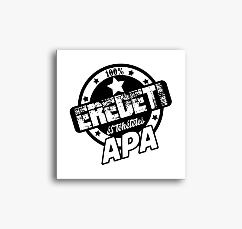 Apa tökéletes vászonkép
