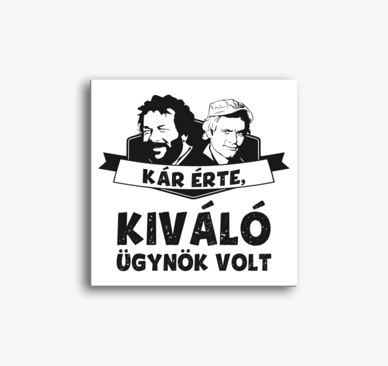 Bud Spencer Terence Hill Kár érte, kiváló ügynök volt vászonkép