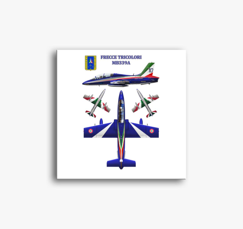 Frecce Tricolori 2 vászonkép