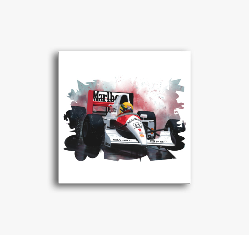 Ayrton Senna vászonkép