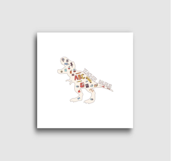 Teacher Saurus vászo