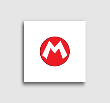 MARIO MONOGRAM - SUPER MARIO (SMR) vászonkép