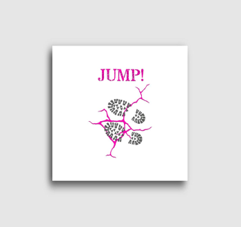 JUMP (pink) vászonkép