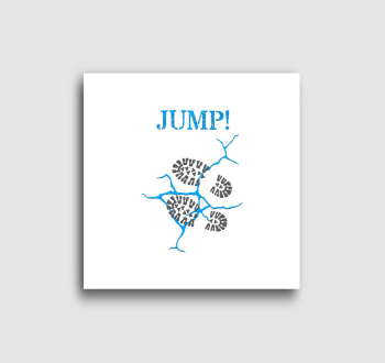 JUMP (kék) vászonkép