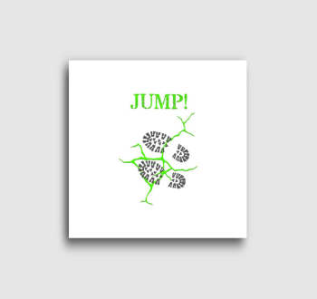 JUMP (zöld) vászonkép
