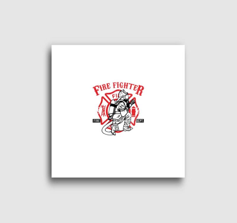 Tűzoltás vászonkép