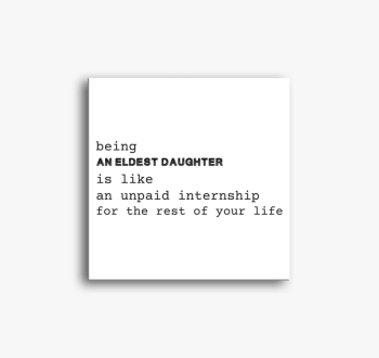 Eldest daughter vászonkép